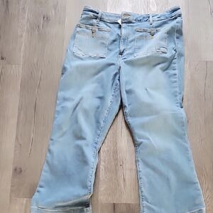 Loft Kick Crop Jeans